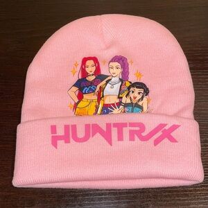 K-pop Demon Hunter Pink HUNTRX Knit Hat